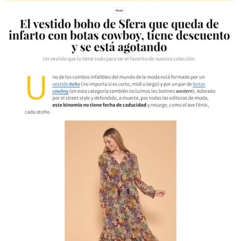 Marie Claire | Un vestido que lo tiene todo para ser el favorito de nuestra colección.